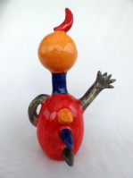 o. T.,26 cm, Keramik